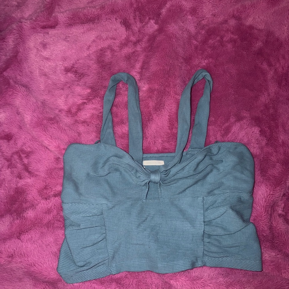 Urban Outfitters Blue Crop Top